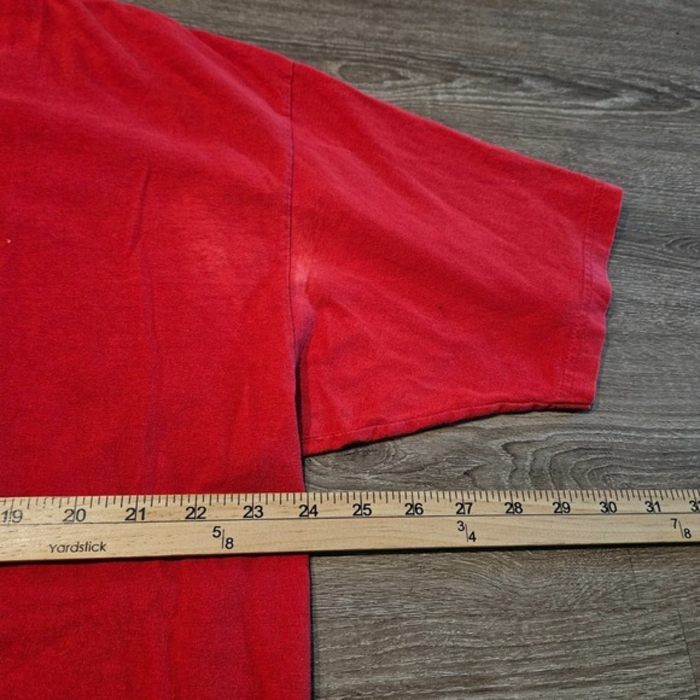 Disney Store The Incredibles Logo Graphic T Shirt Red Pixar Movie Mens XXL - Picture 7 of 8